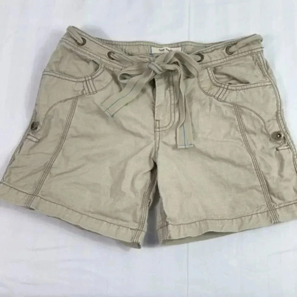 Free People size 4 khaki shorts - Picture 1 of 6